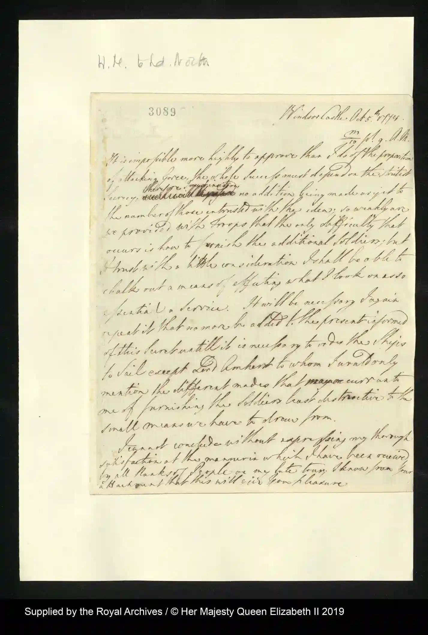 GEO_MAIN_3089 George III to Lord North Oct 5 1778_page-0001