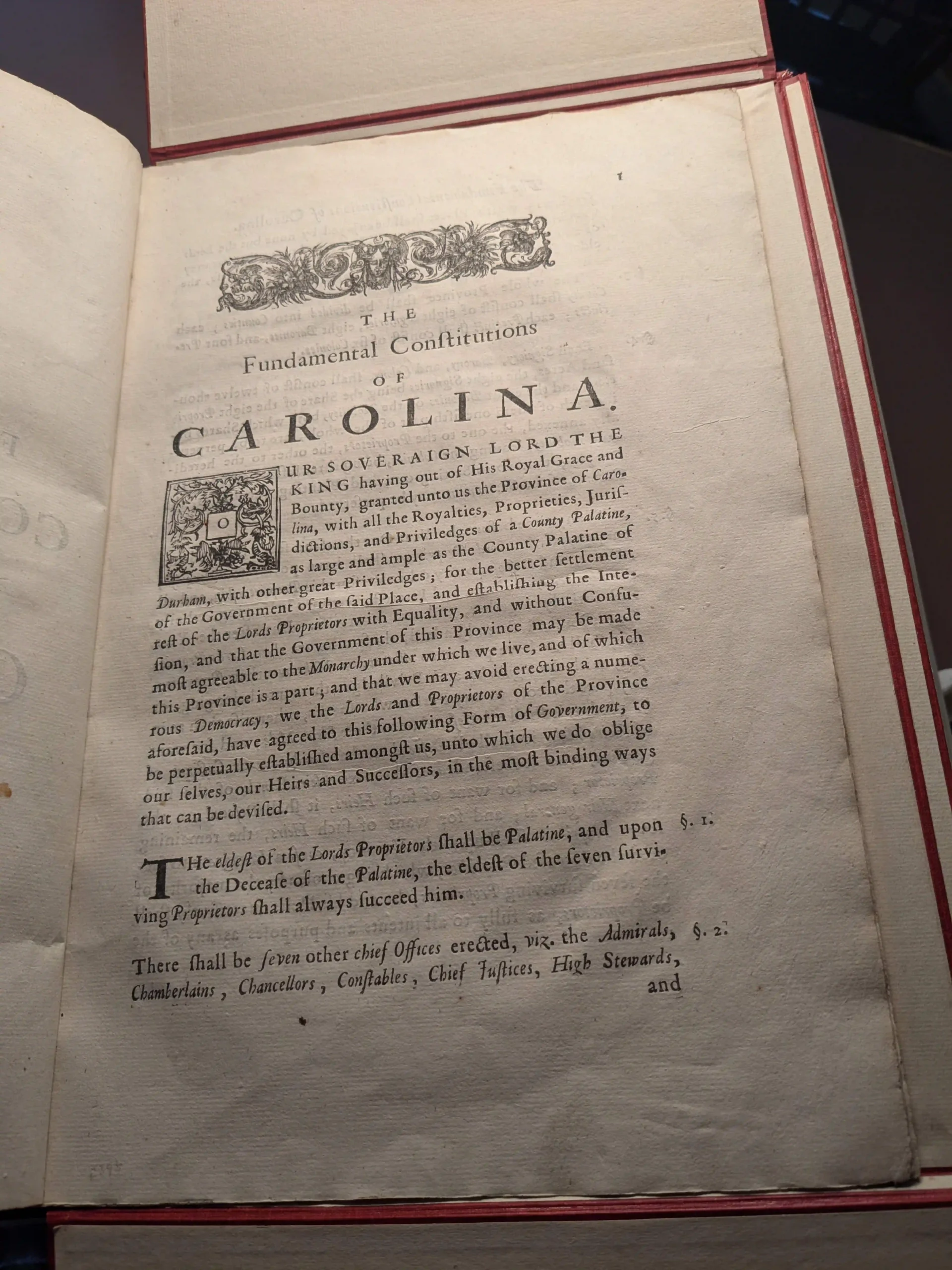 1672 (circa) Fundamental Constitutions printed (LoC)-1_page-0006