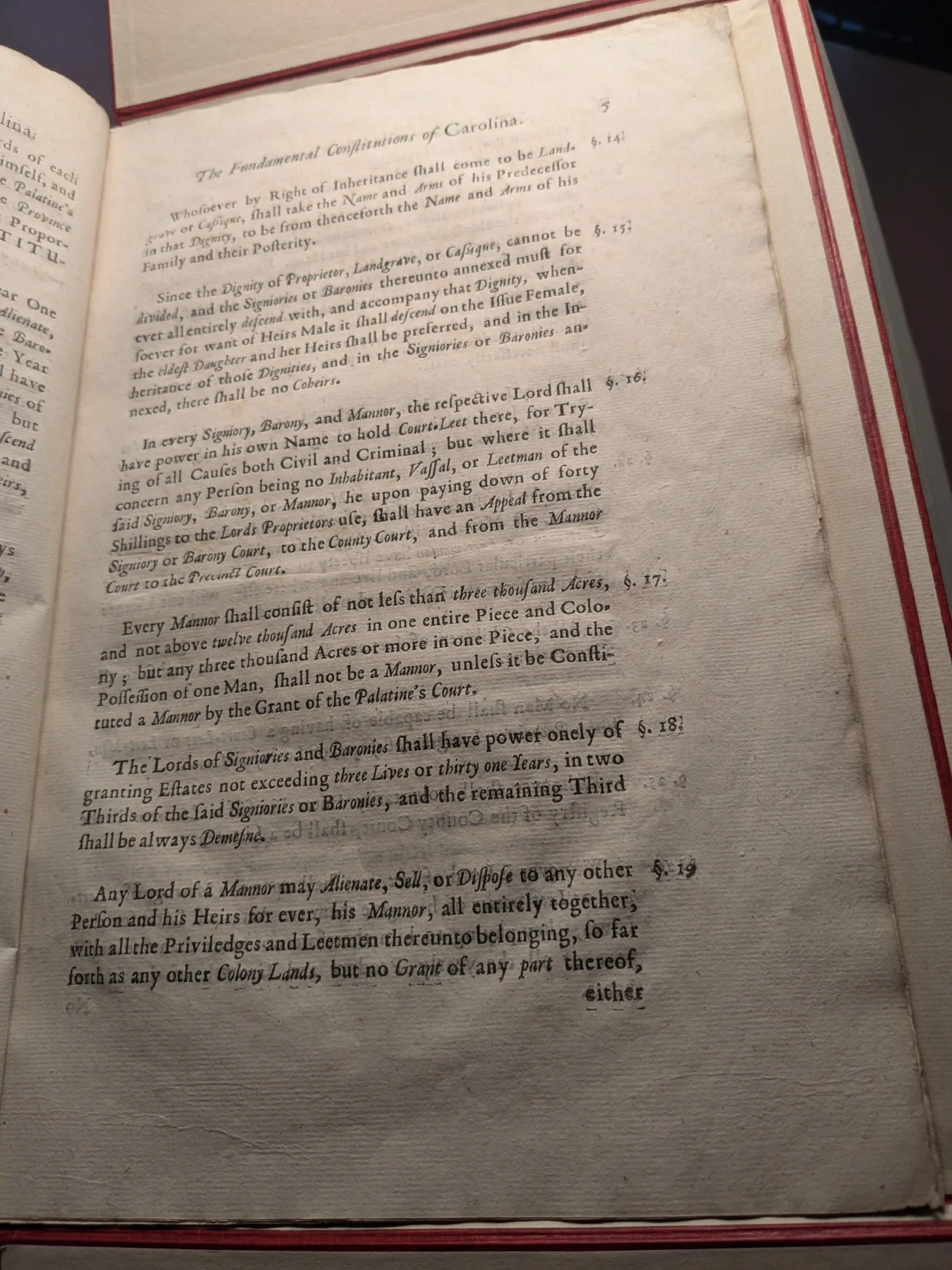 1672 (circa) Fundamental Constitutions printed (LoC)-1_page-0010
