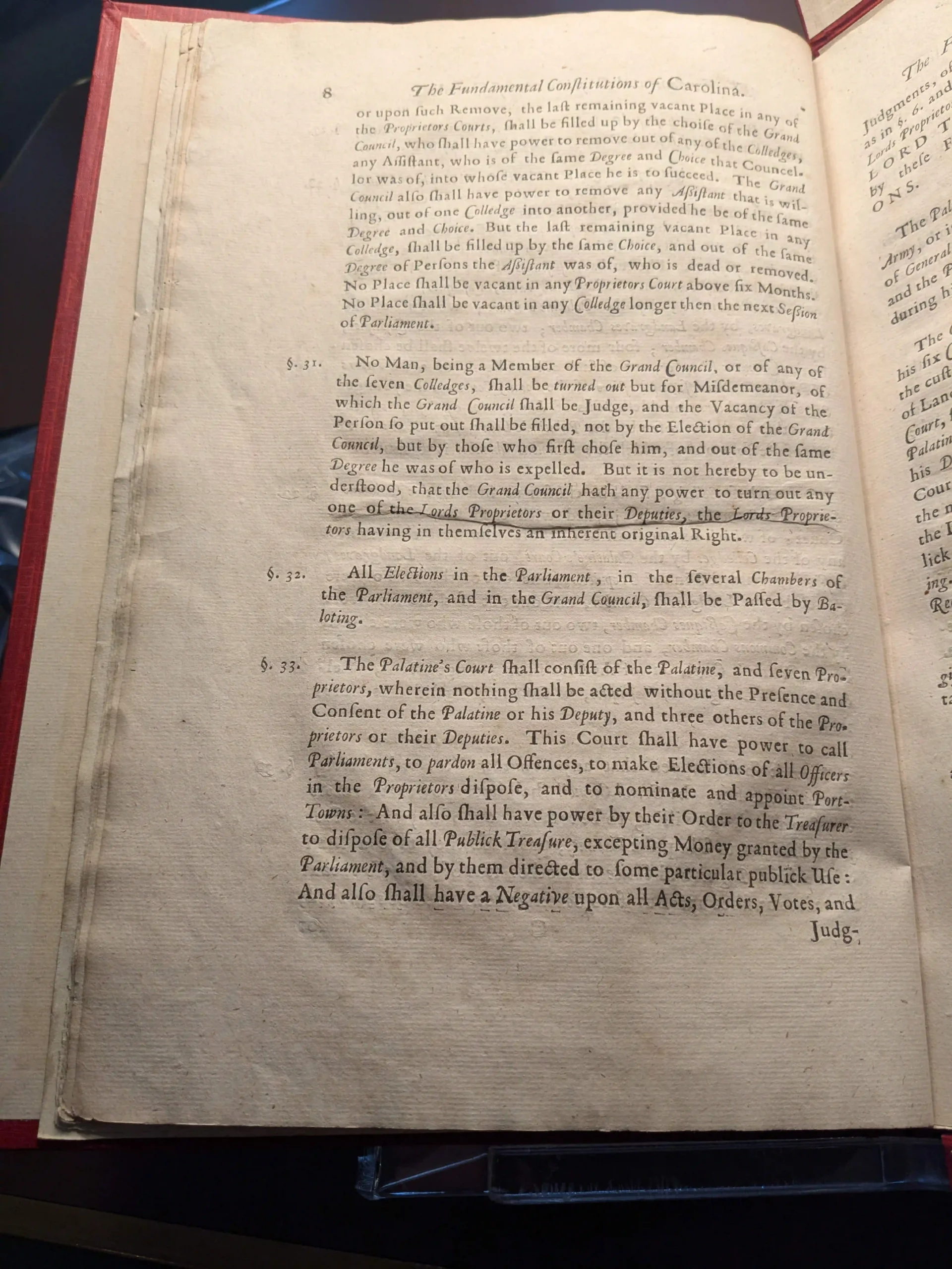 1672 (circa) Fundamental Constitutions printed (LoC)-1_page-0013