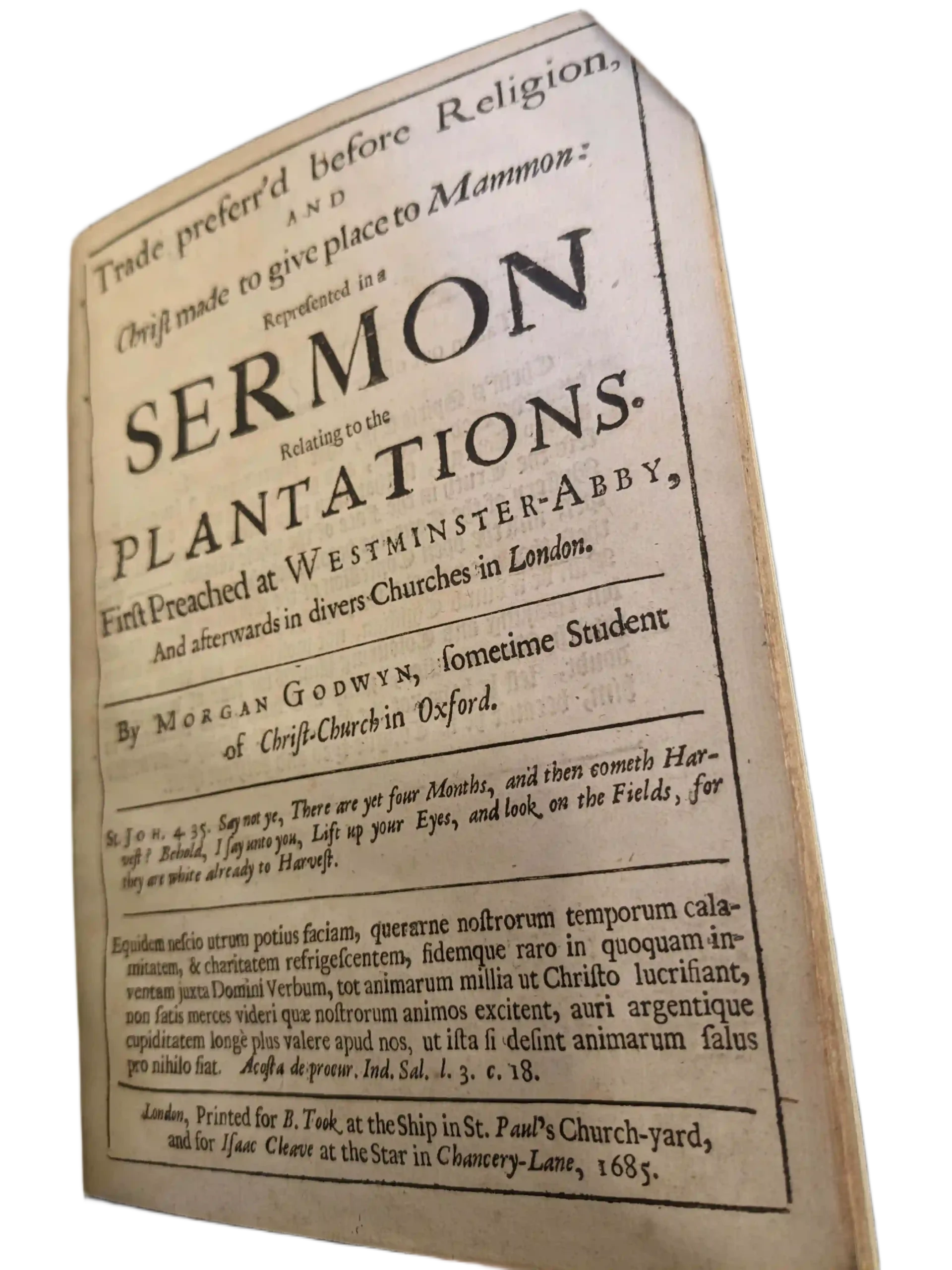 Godwyn Trade Preferr'd Before Religion (W&M Special Collections)-compressed_page-0001-min