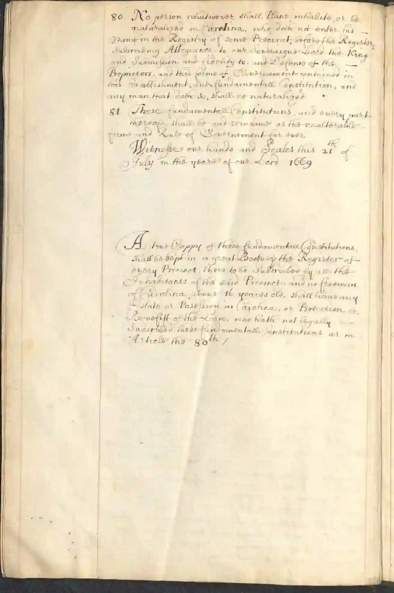 NYPL 1669 coppy of the fundamental constitutions mssfile1790_8743_page-00021