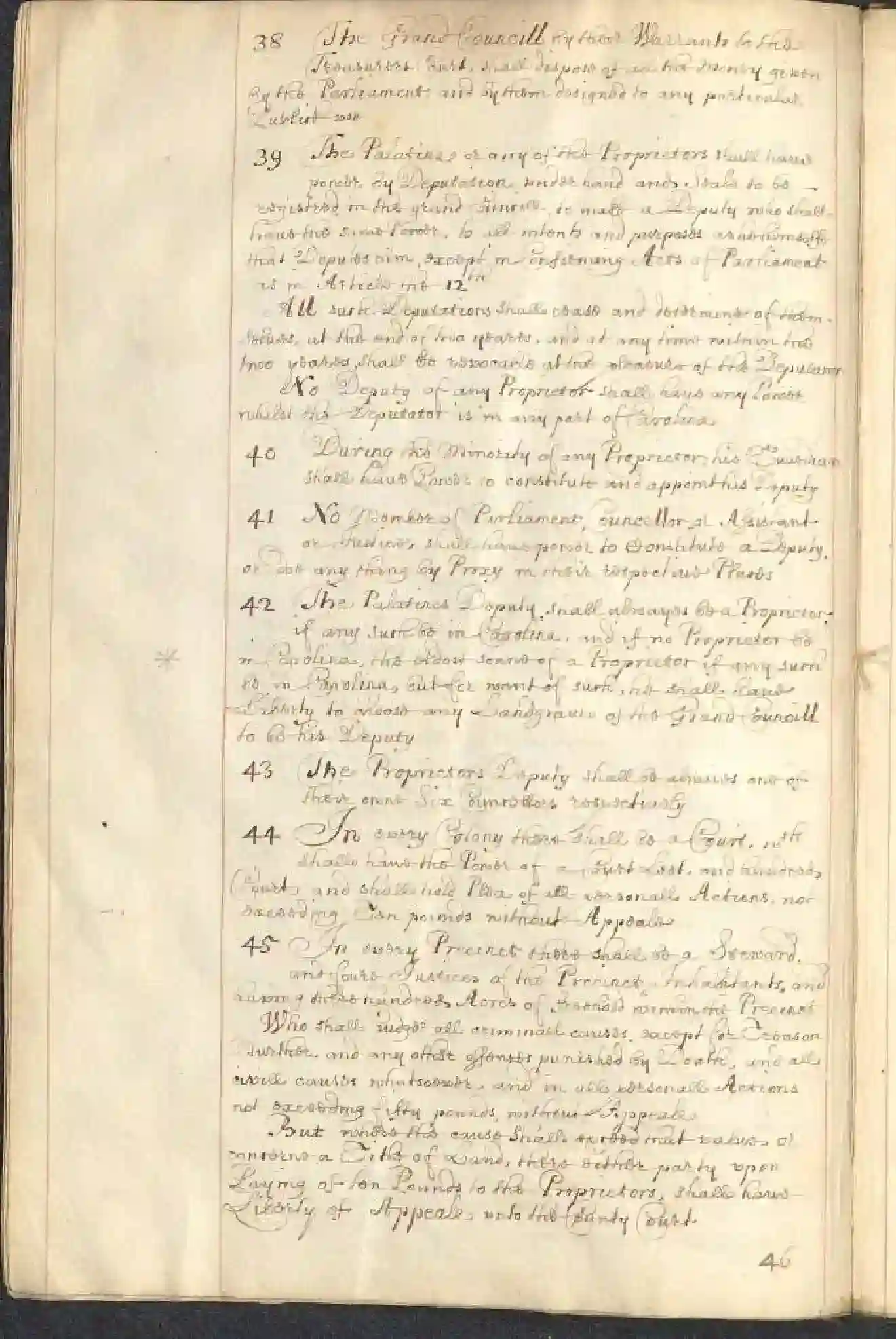 NYPL 1669 coppy of the fundamental constitutions mssfile1790_8743_page-0010
