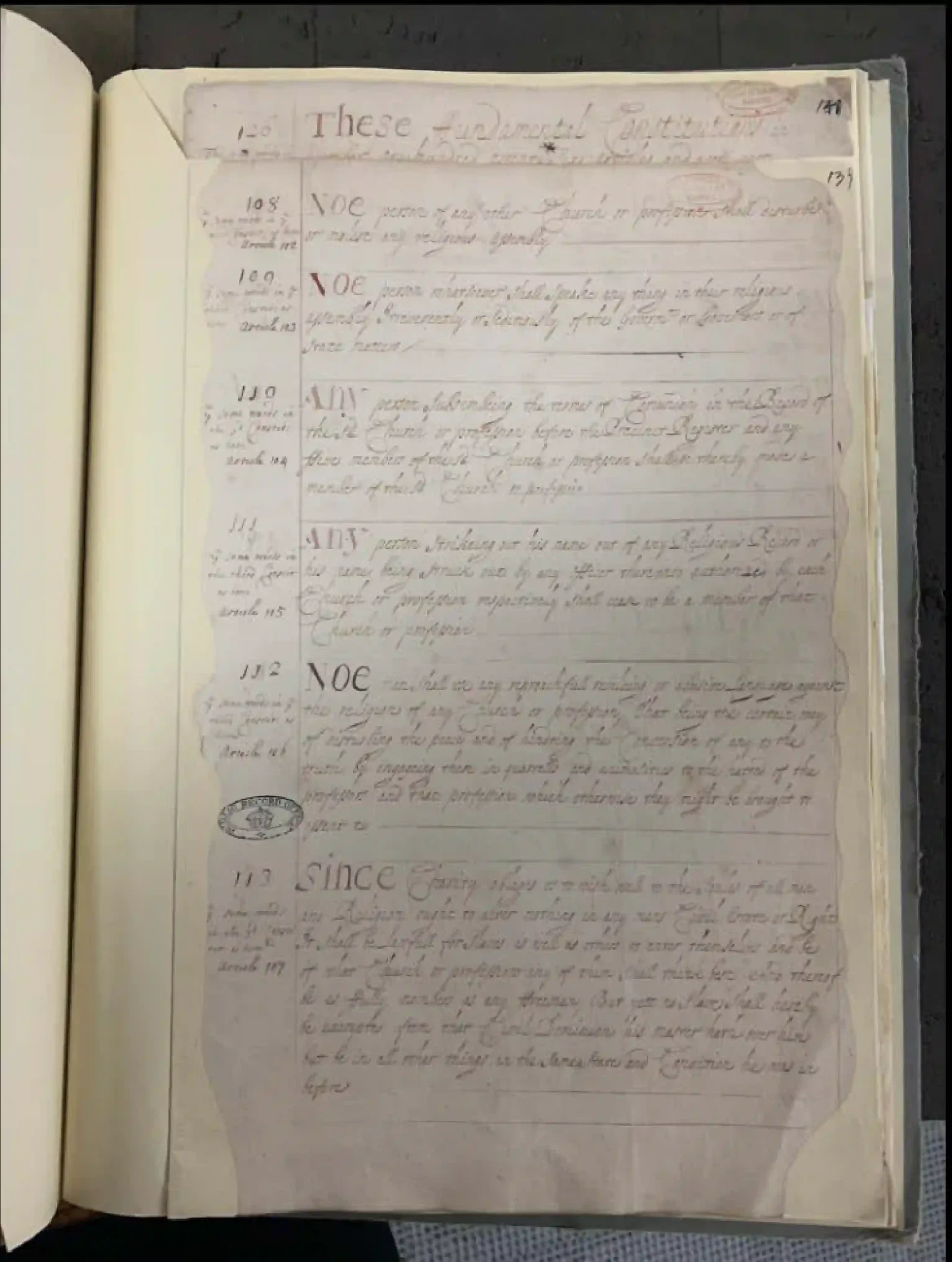 Fundamental Constitutions (August 1682) - PRO 30-24-48-images-26