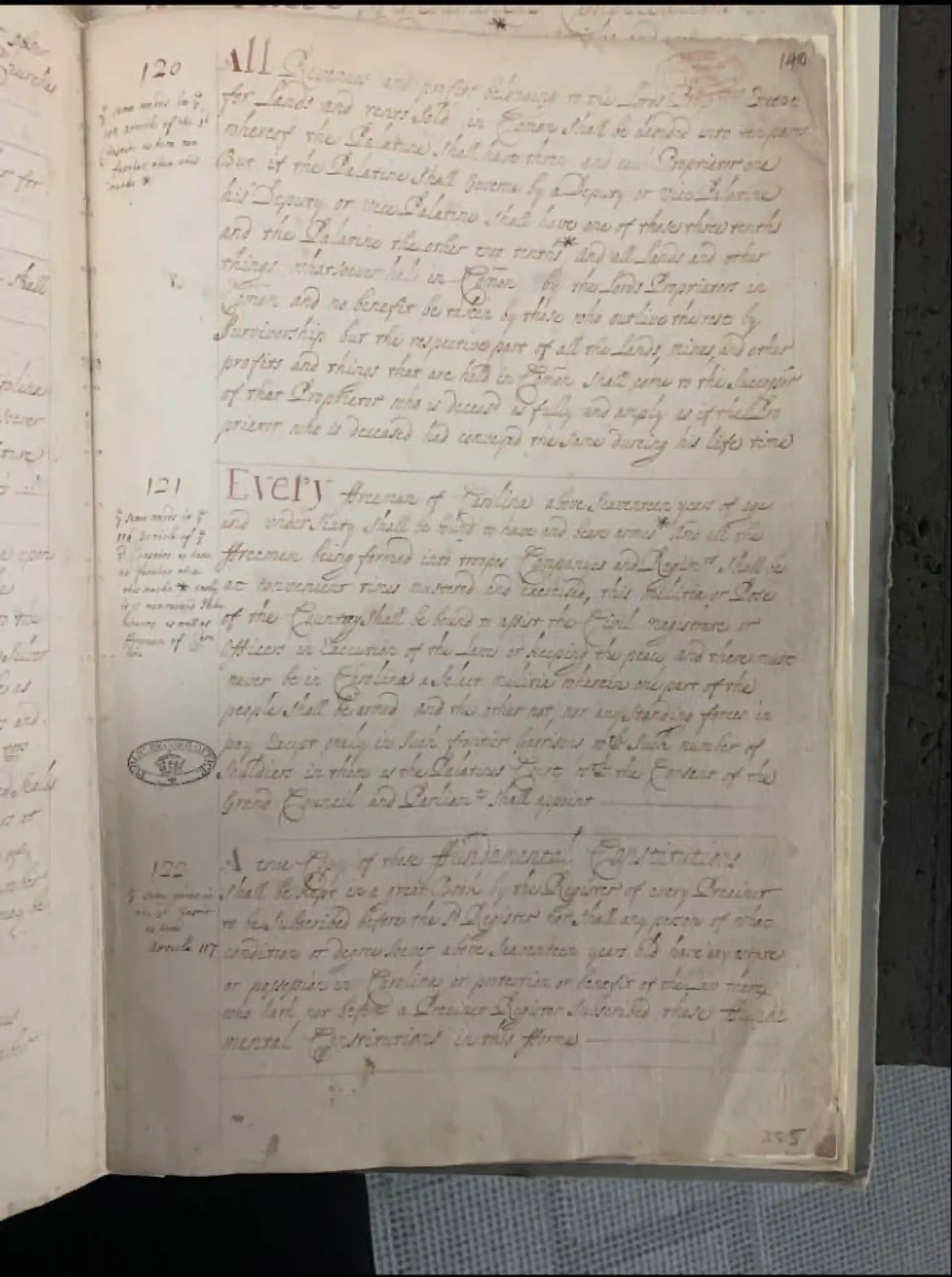 Fundamental Constitutions (August 1682) - PRO 30-24-48-images-28