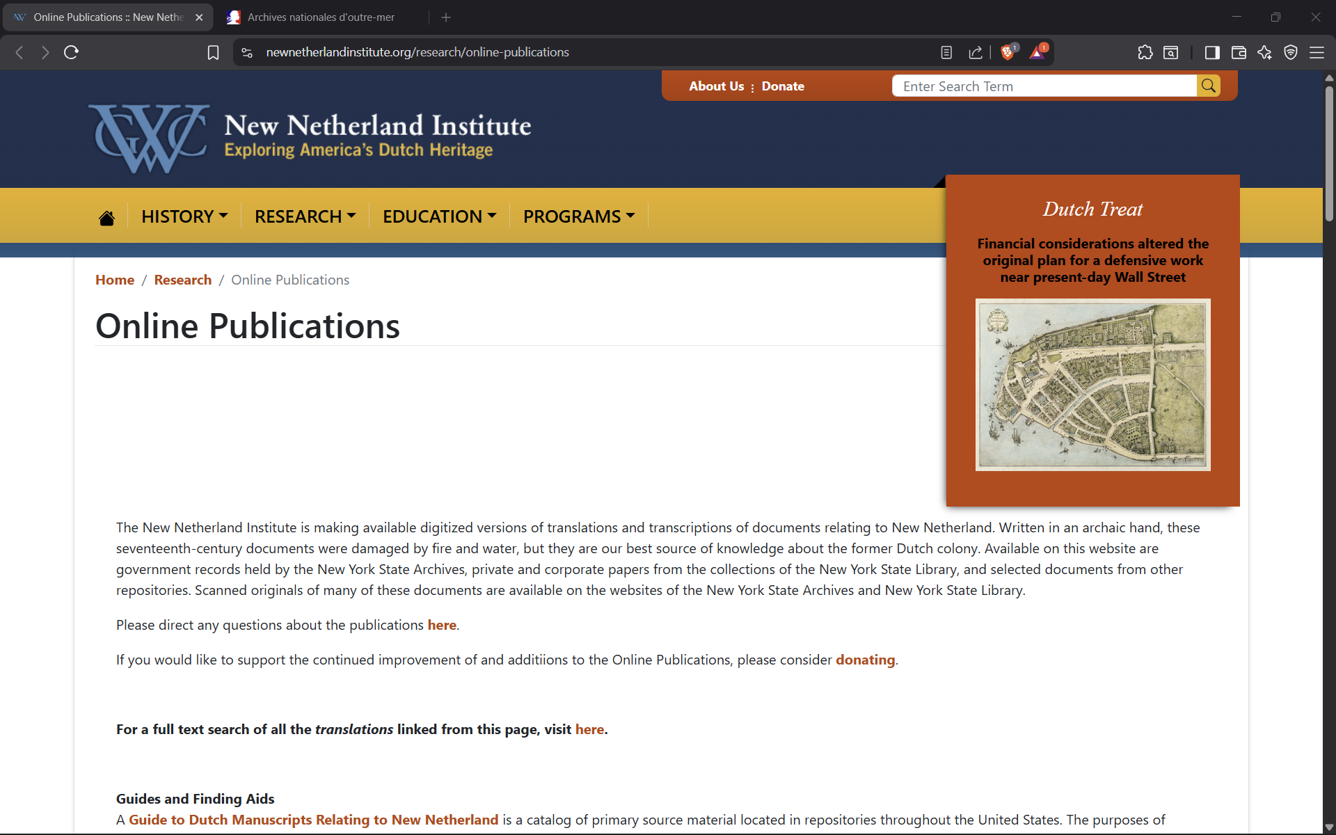 New Netherland Institute